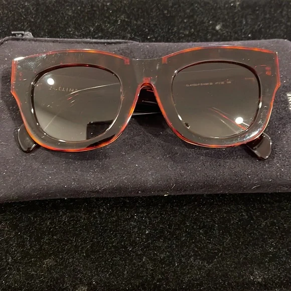Celine | Accessories | Celine Sunglasses Havana Gold Cl  display picture 3